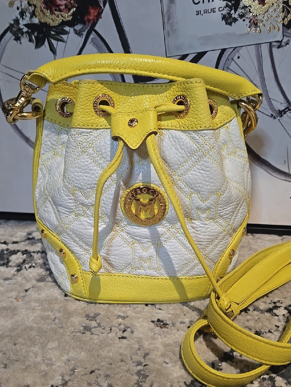 Metro City Small Bucket Crossbody Bag